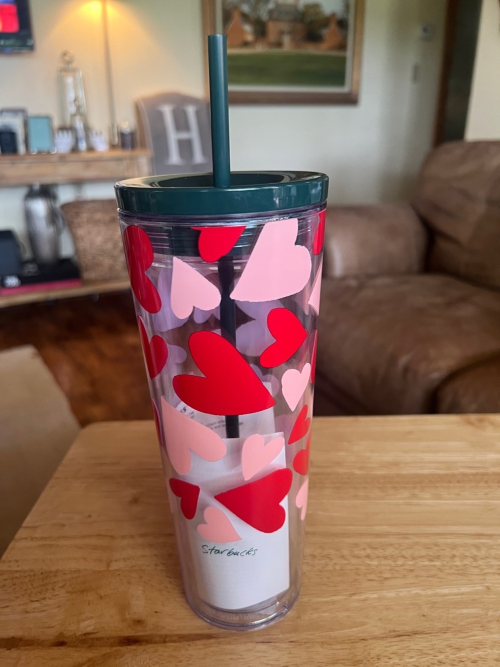 Starbucks 24oz / 710 ml tall Tumbler.